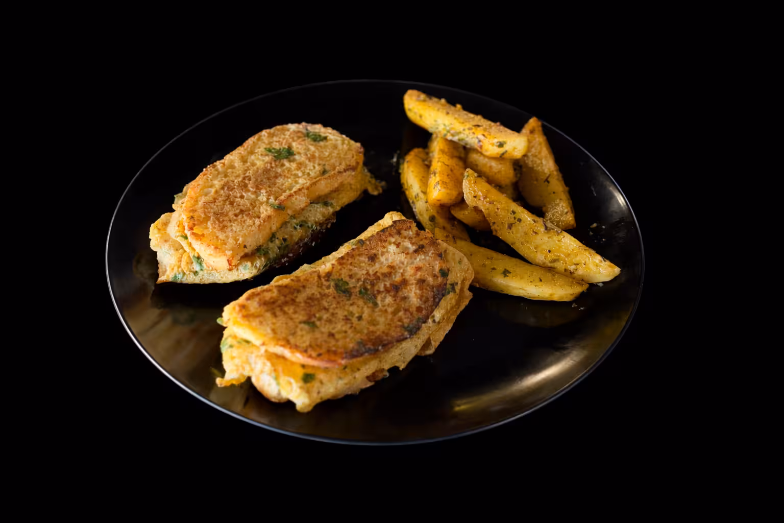 English Omelette Slider Sandwich